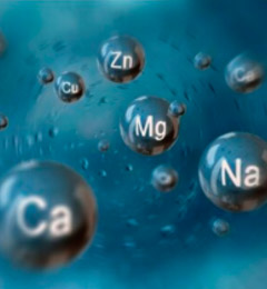 calcium and magnesium molecules