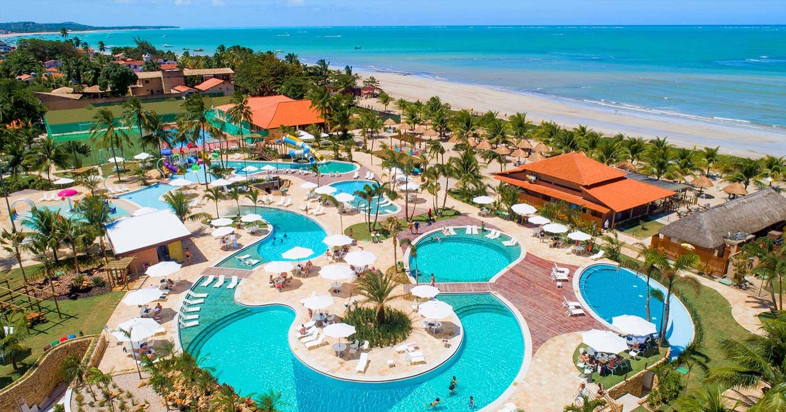 Hotel resort pool