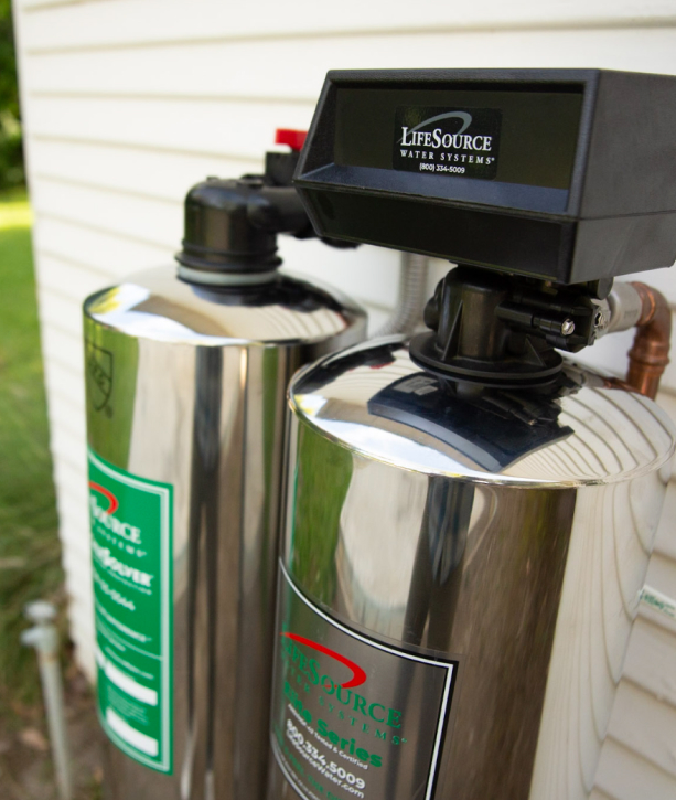 LifeSource water filtration system installed at home