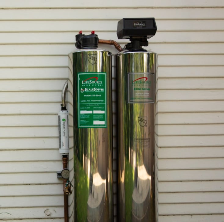 LifeSource ScaleSolver system installed on wall