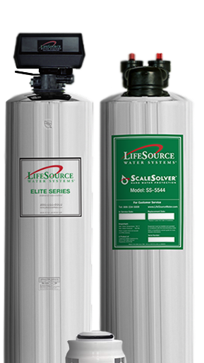 LifeSource salt-free water conditioning tanks