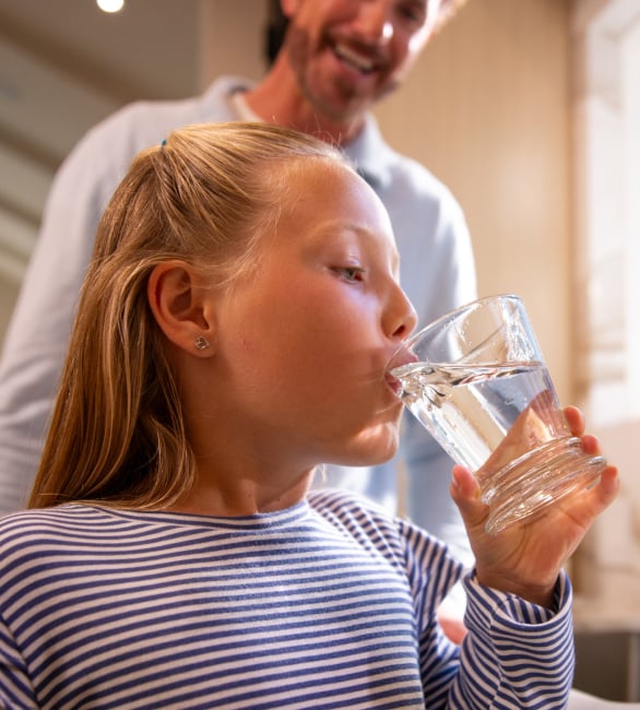 Child drinking