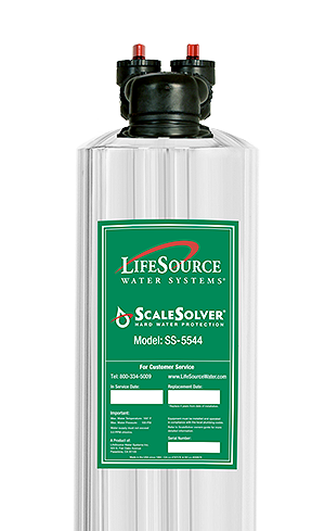 lifesource water tank - salt-free hard water system