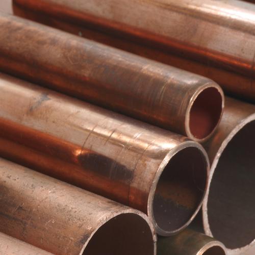 copper pipes