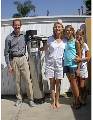 lifesource customer(s) with lifesource water tank