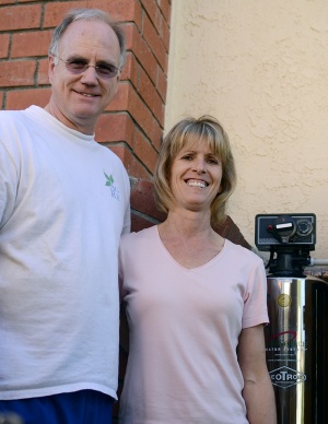 lifesource customer(s) with lifesource water tank