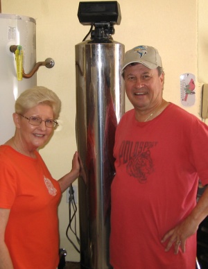 lifesource customer(s) with lifesource water tank