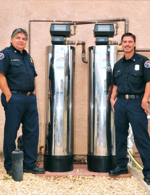 lifesource customer(s) with lifesource water tank