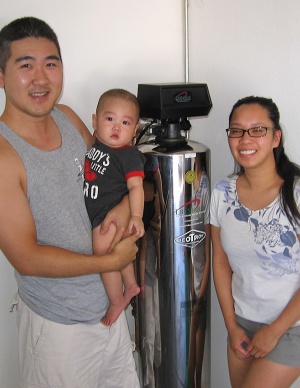 lifesource customer(s) with lifesource water tank