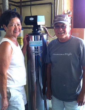 lifesource customer(s) with lifesource water tank