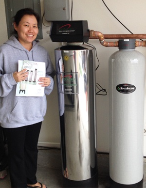 lifesource customer(s) with lifesource water tank