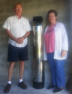 lifesource customer(s) with lifesource water tank