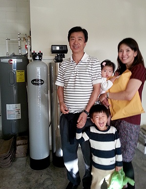 lifesource customer(s) with lifesource water tank