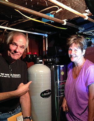 lifesource customer(s) with lifesource water tank