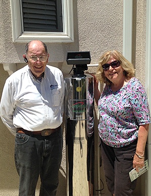 lifesource customer(s) with lifesource water tank