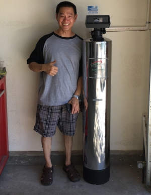 lifesource customer(s) with lifesource water tank