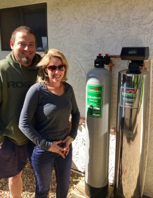 lifesource customer(s) with lifesource water tank