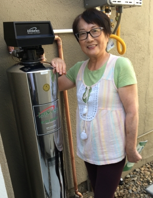 lifesource customer(s) with lifesource water tank